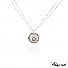 Chopard White Gold Happy Spirit Diamond Pendant 79/5425-1013 Chopard White Gold Happy Spirit Diamond Pendant 79/5425-1013